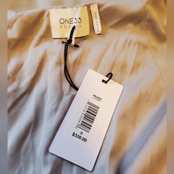 ONE33 sequin wrap mini dress size 0 - Picture 7 of 10